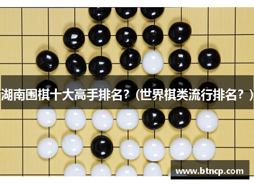 湖南围棋十大高手排名？(世界棋类流行排名？)